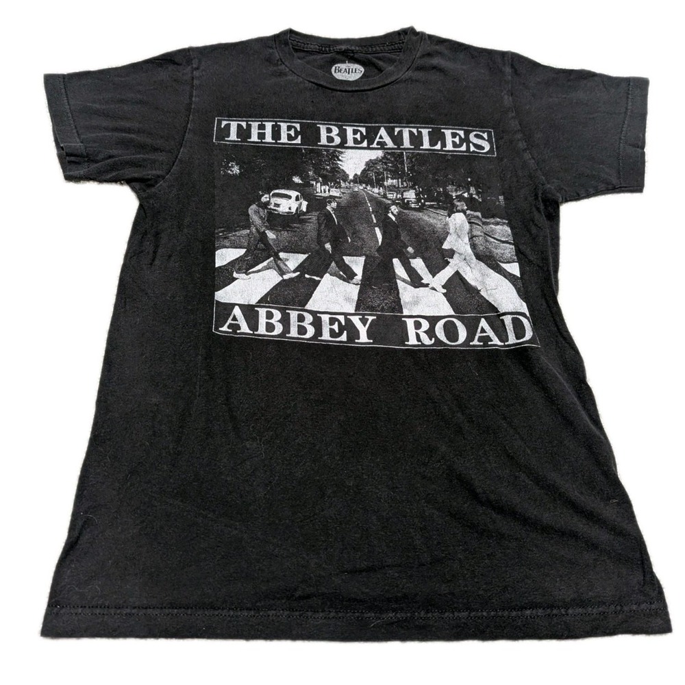 2018 Apple Official The Beatles‎ Abbey Road Album Promo Shirt Sz S